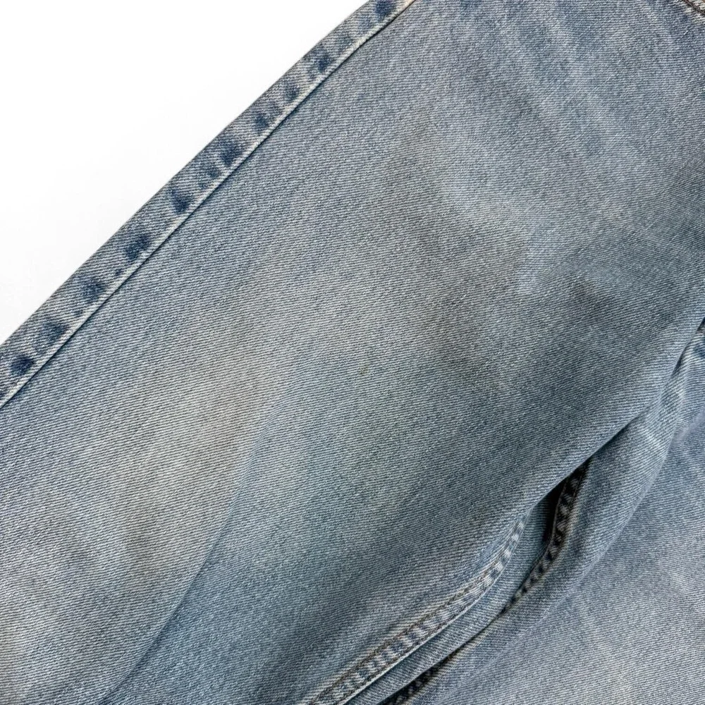 Vintage Levi's 505 Blue Denim Regular Fit Straight Leg Jeans Men's 34x30 Y2K VTG